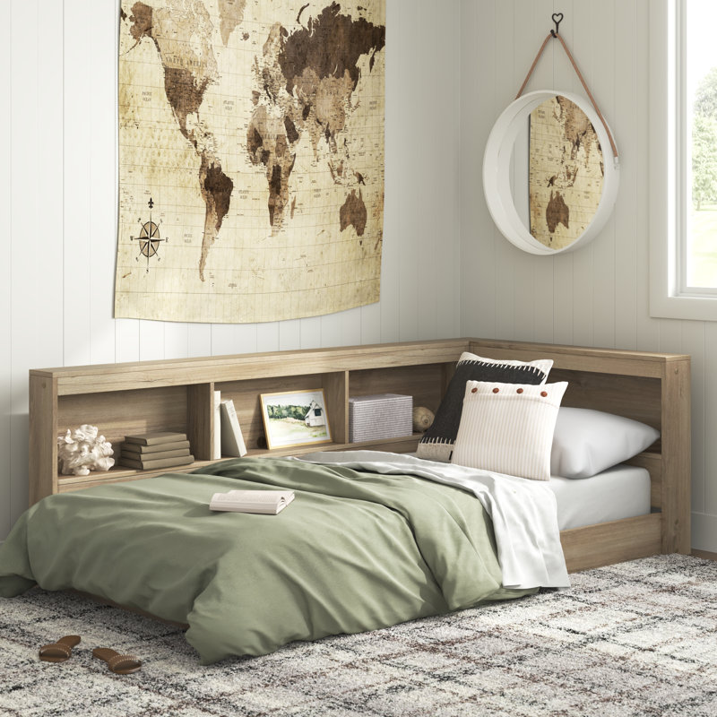 Sand Stable Teddy Standard Bed with Bookcase Reviews Wayfair
